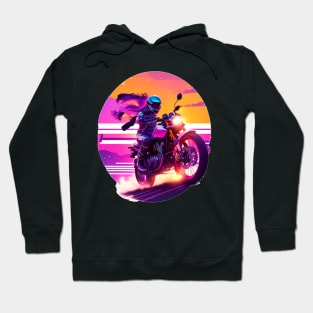 ride bike motor Hoodie